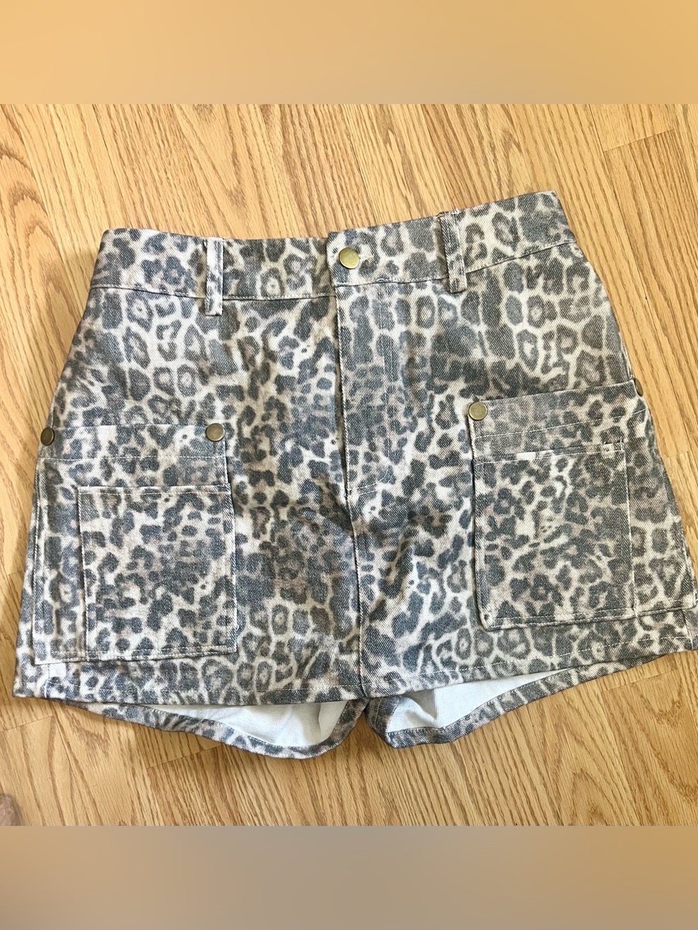 Leopard Print Women's Skort